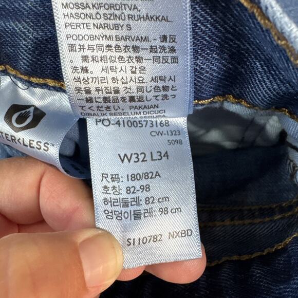 Levi's 517 100% Cotton Bootcut Denim Jeans Medium Wash sz 32 x 34 - Picture 4 of 7